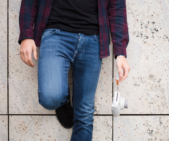 Vintage Wash Straight Fit Jeans